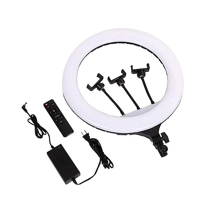 Tygot Professional 46 CM (18 inch) Big LED Ring Light with 2 Color Mod