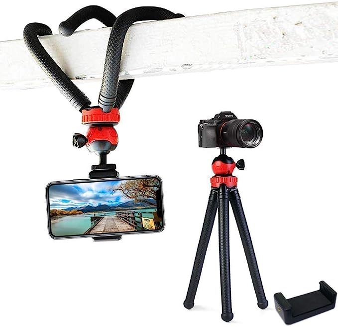 Tygot T-11 Flexible Gorillapod Tripod with 360° Rotating Ball Head Tripod